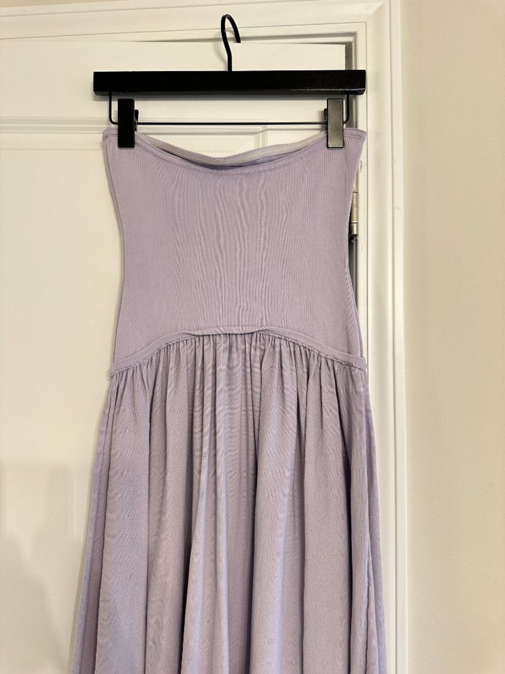 SOLID & STRIPED The Strapless Soglio Dress in Lilac Pastel Size Small - Picture 8 of 8